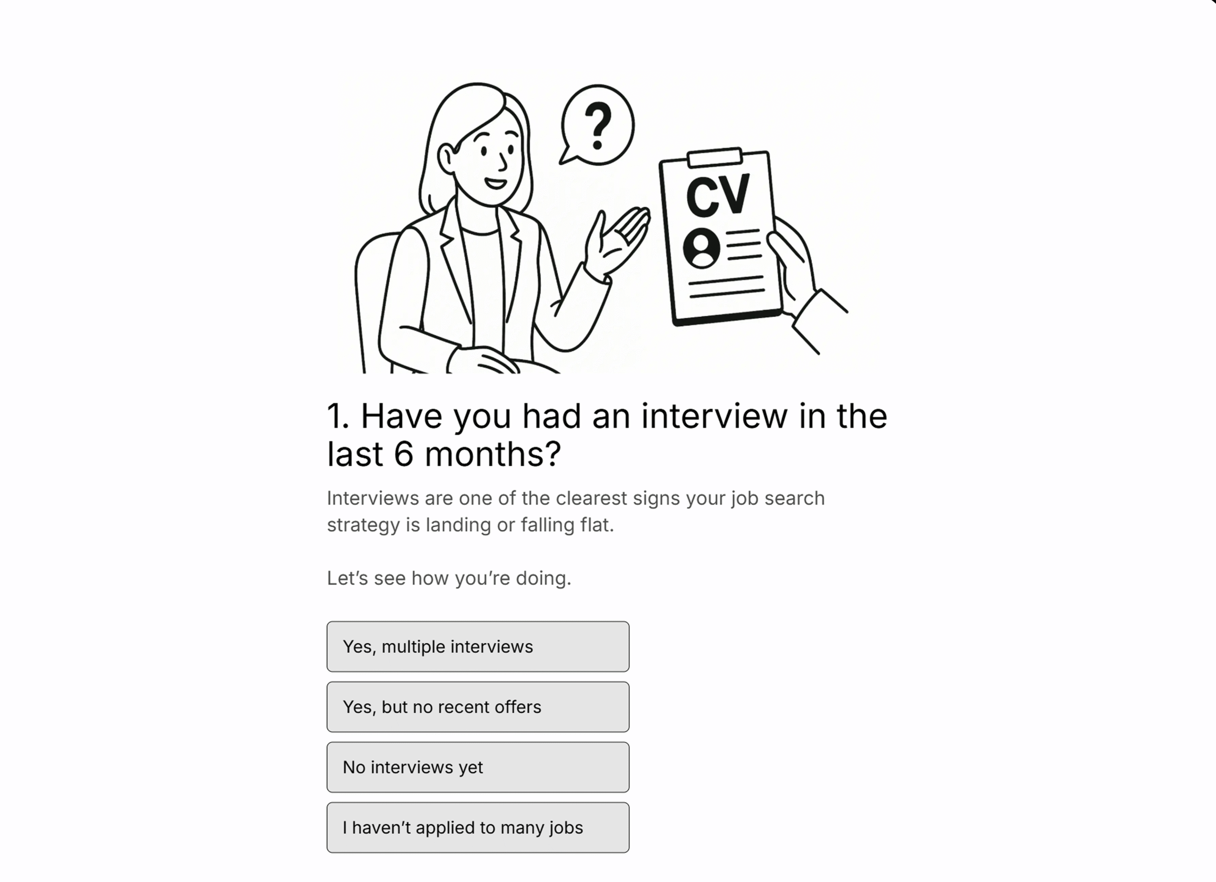 Job Interview Quiz
